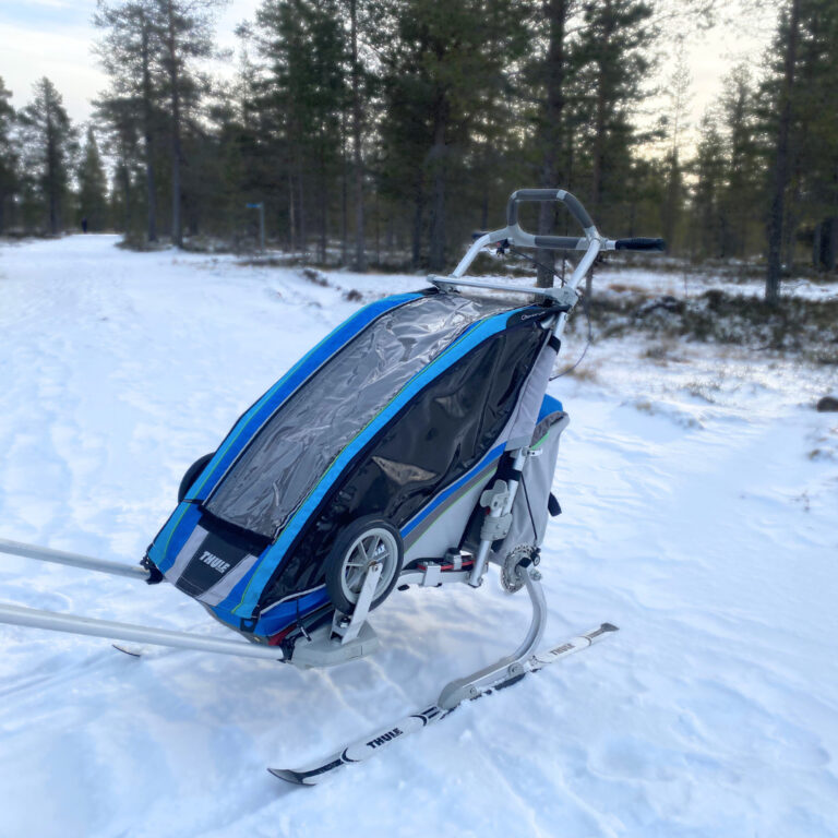 Thule Chariot Cx1 med skidkit